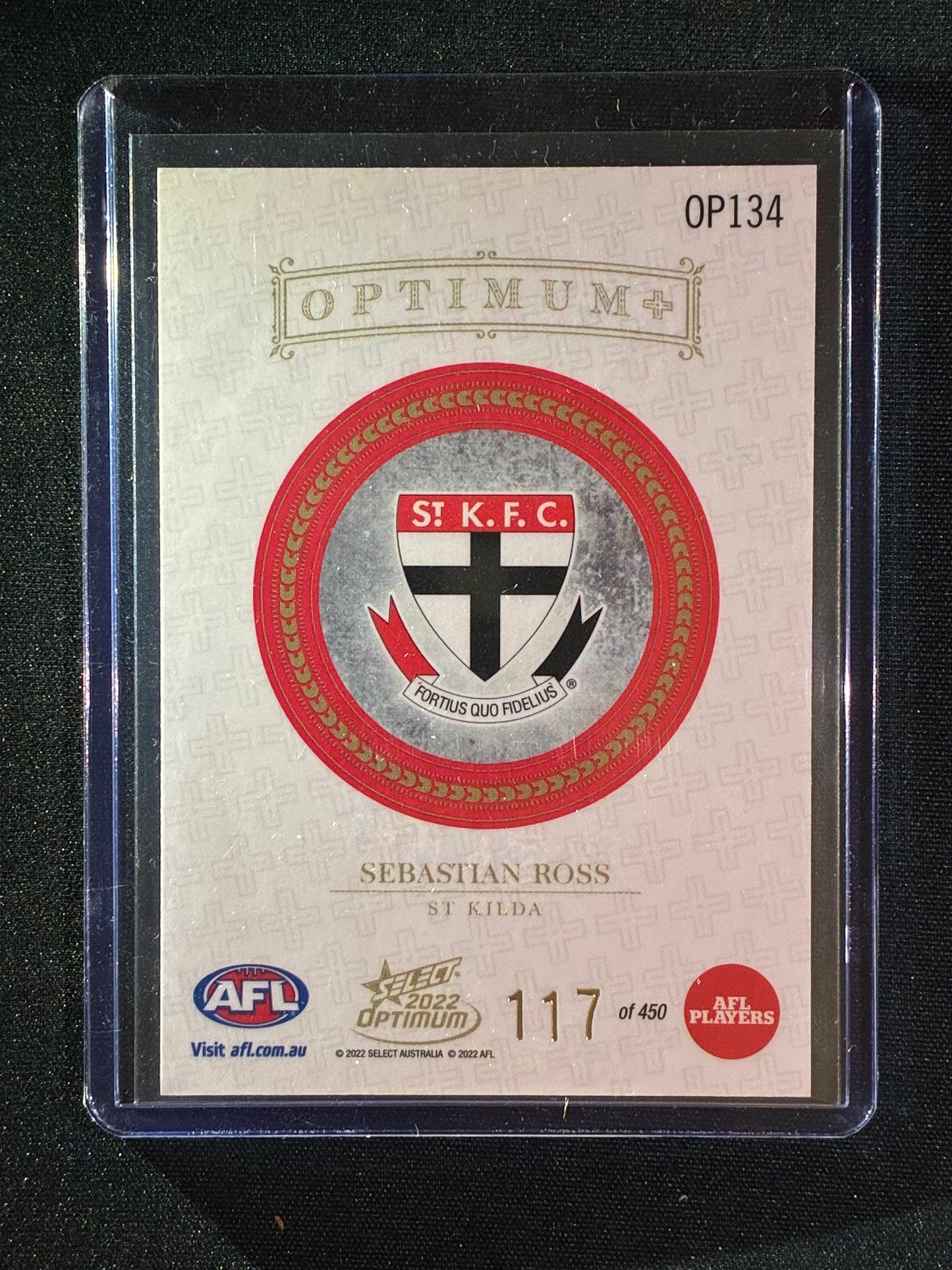 2022 Optimum SEBASTIAN ROSS Optimum+ Plus 117/450