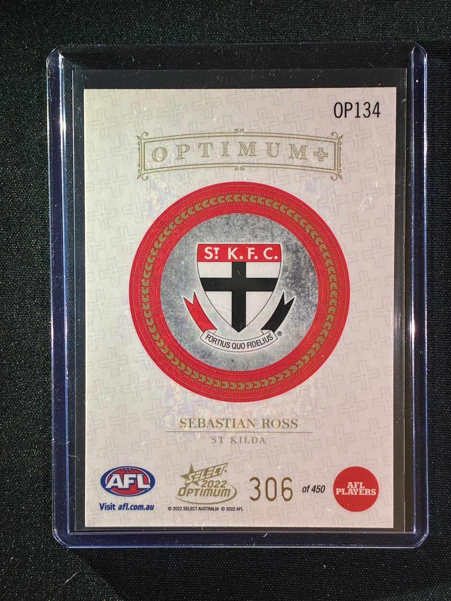2022 Optimum SEBASTIAN ROSS Optimum+ Plus 306/450