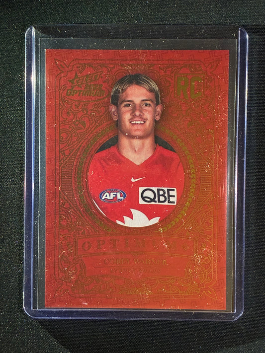 2022 Optimum COREY WARNER Rookie Optimum+ Plus 116/450