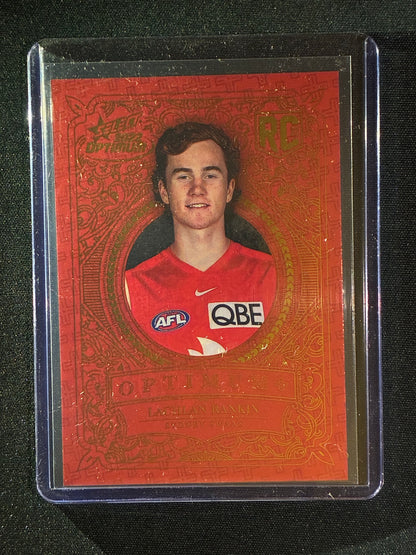 2022 Optimum LACHLAN RANKIN Rookie Optimum+ Plus 160/450