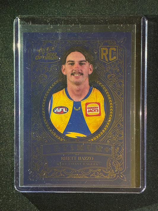 2022 Optimum RHETT BAZZO Rookie Optimum+ Plus 387/450