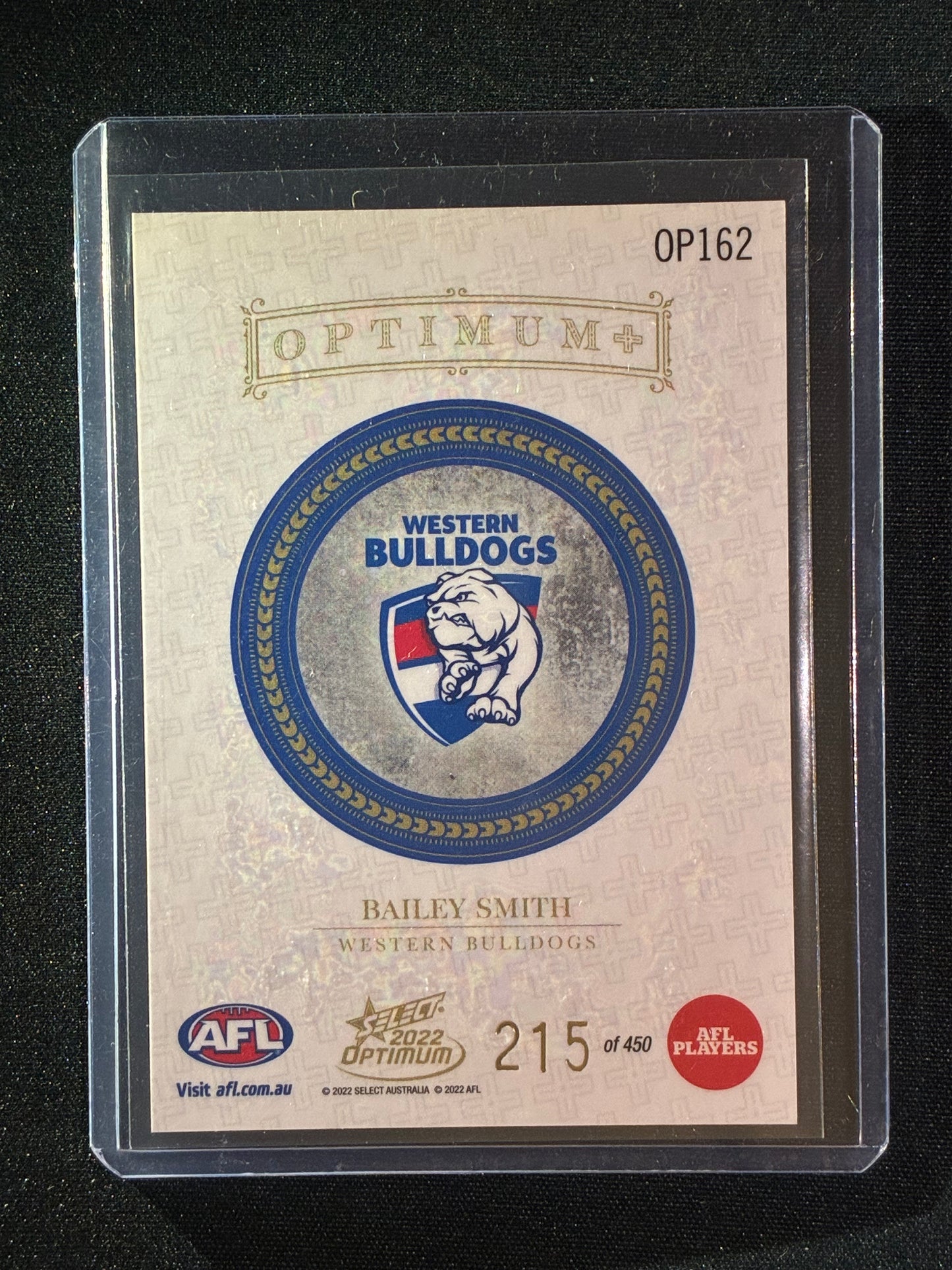 2022 Optimum BAILEY SMITH Optimum+ Plus 215/450