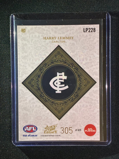 2023 Legacy HARRY LEMMEY Rookie Legacy Plus 305/425