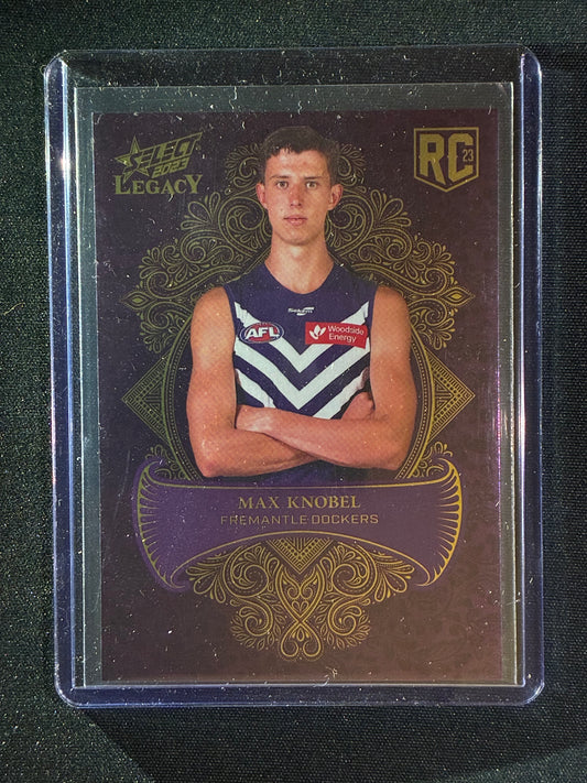 2023 Legacy MAX KNOBEL Rookie Legacy Plus 10/425