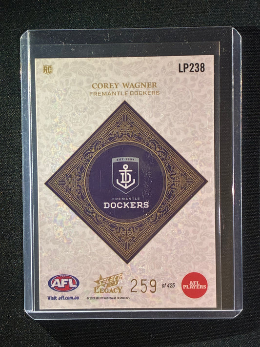 2023 Legacy COREY WAGNER Rookie Legacy Plus 259/425