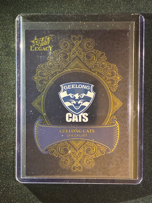 2023 Legacy GEELONG CATS LOGO CHECKLIST Legacy Plus 276/425