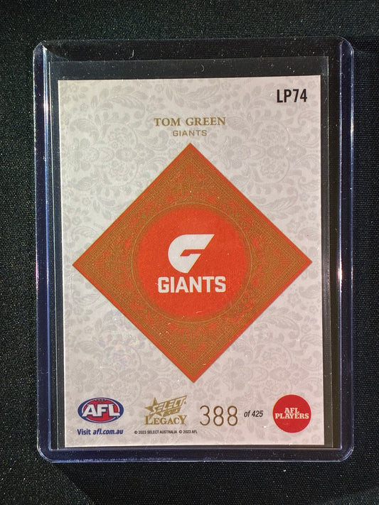 2023 Legacy TOM GREEN Legacy Plus 388/425