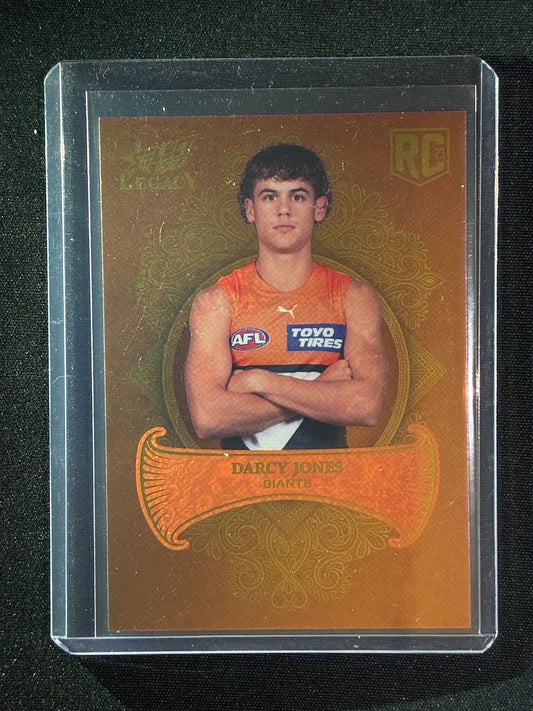 2023 Legacy DARCY JONES Rookie Legacy Plus 12/425