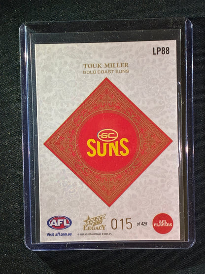2023 Legacy TOUK MILLER Legacy Plus 15/425