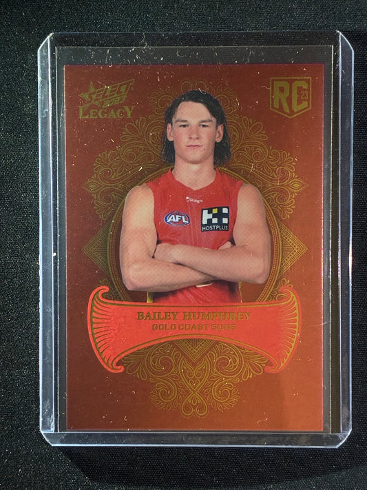 2023 Legacy BAILEY HUMPHREY Rookie Legacy Plus 60/425