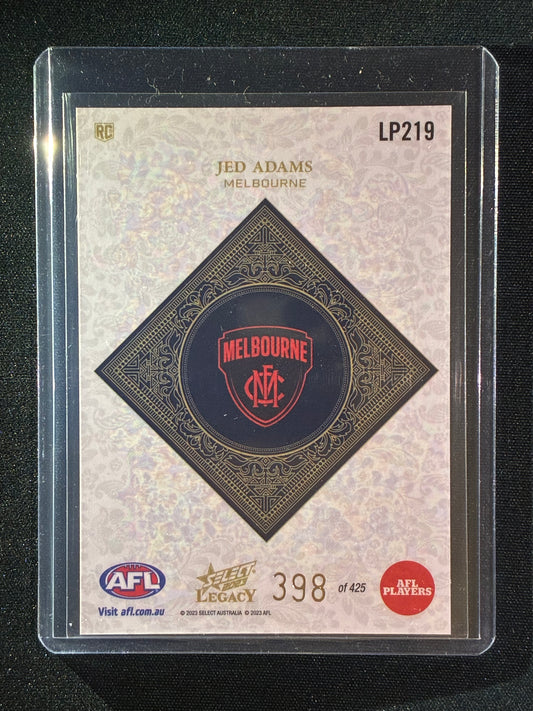 2023 Legacy JED ADAMS Rookie Legacy Plus 398/425