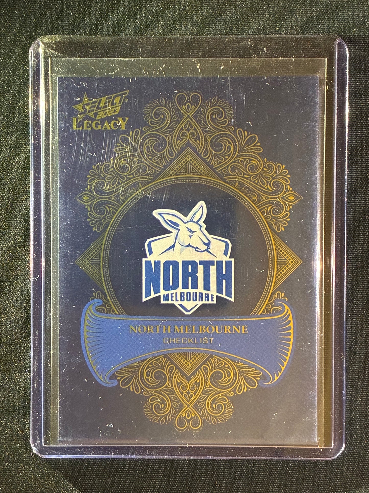 2023 Legacy NORTH MELBOURNE KANGAROOS LOGO CHECKLIST Legacy Plus 329/425