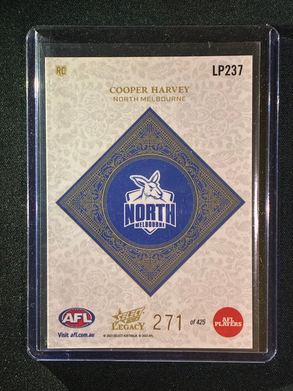 2023 Legacy COOPER HARVEY Rookie Legacy Plus 271/425