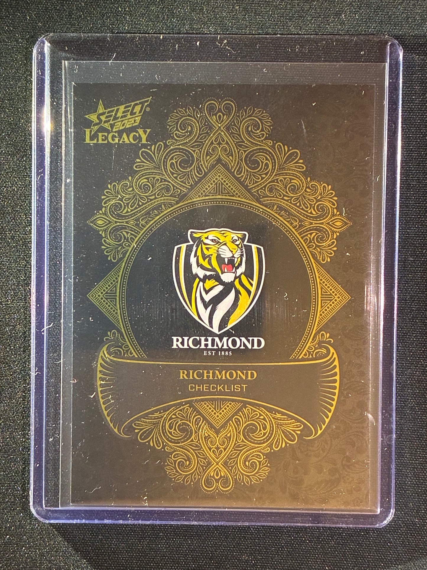 2023 Legacy RICHMOND TIGERS LOGO CHECKLIST Legacy Plus 25/425