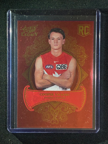 2023 Legacy COOPER VICKERY Rookie Legacy Plus 124/425