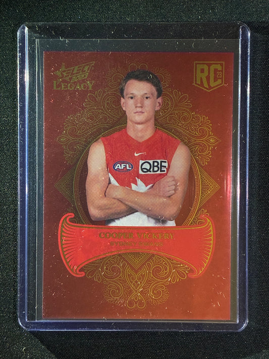 2023 Legacy COOPER VICKERY Rookie Legacy Plus 124/425