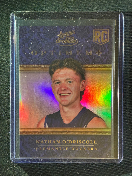 2021 Optimum NATHAN O'DRISCOLL Rookie Optimum+ Plus Parallel 47/115