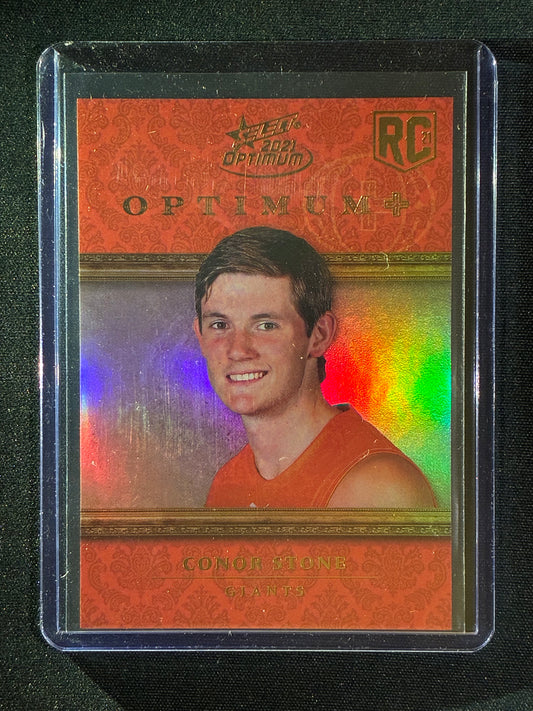2021 Optimum CONOR STONE Rookie Optimum+ Plus Parallel 30/115