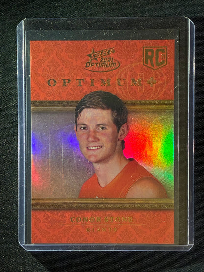 2021 Optimum CONOR STONE Rookie Optimum+ Plus Parallel 39/115