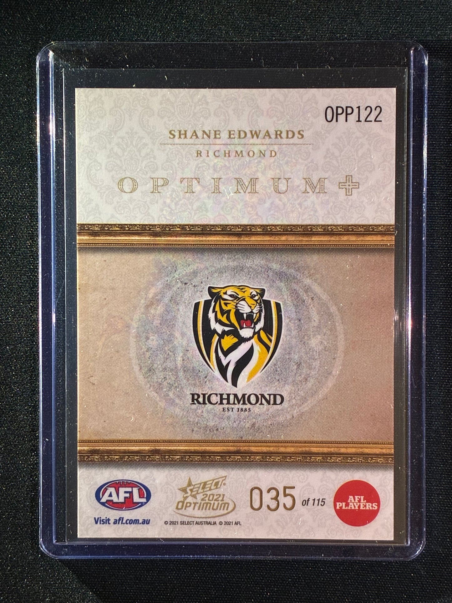 2021 Optimum SHANE EDWARDS Optimum+ Plus Parallel 35/115