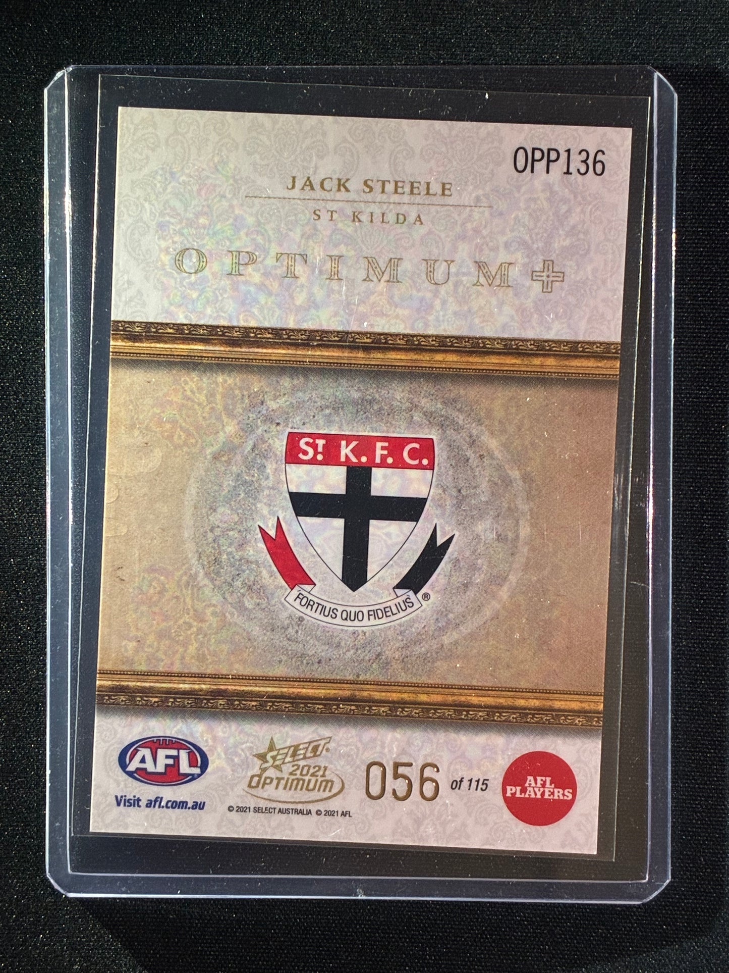 2021 Optimum JACK STEELE Optimum+ Plus Parallel 56/115