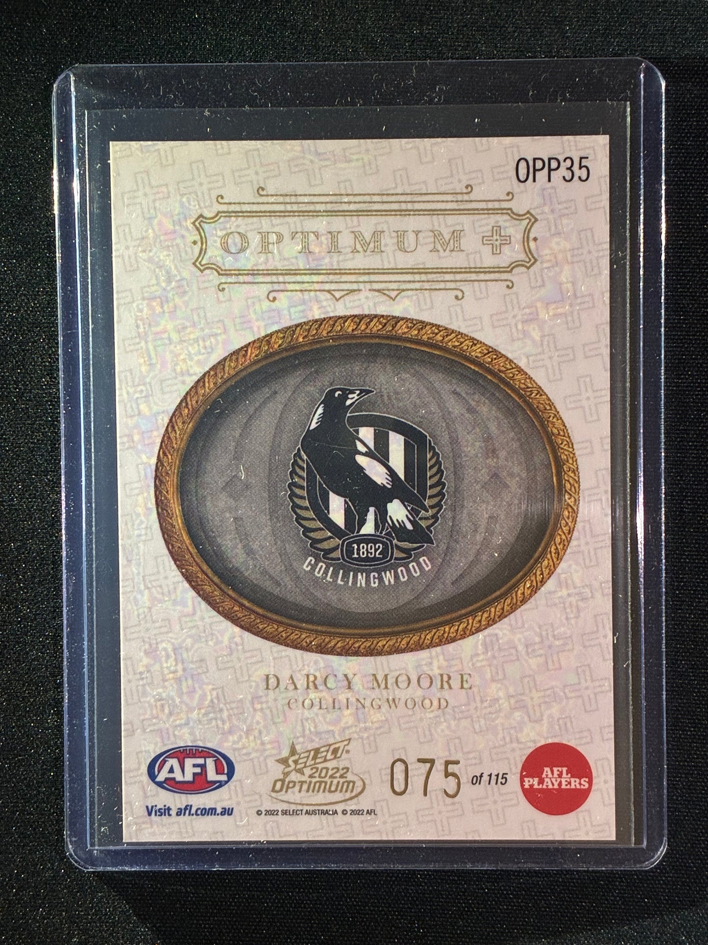 2022 Optimum DARCY MOORE Optimum+ Plus Parallel 75/115