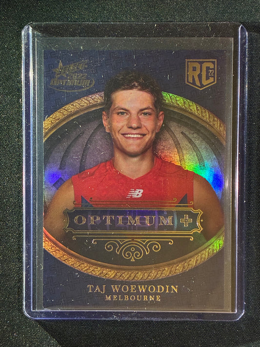 2022 Optimum TAJ WOEWODIN Rookie Optimum+ Plus Parallel 60/115