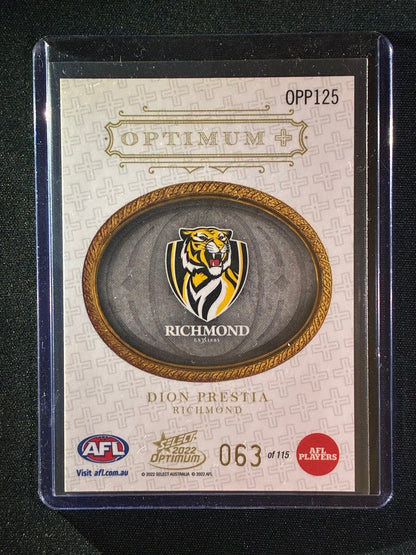 2022 Optimum DION PRESTIA Optimum+ Plus Parallel 63/115