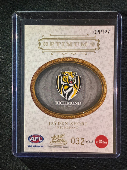 2022 Optimum JAYDEN SHORT Optimum+ Plus Parallel 32/115