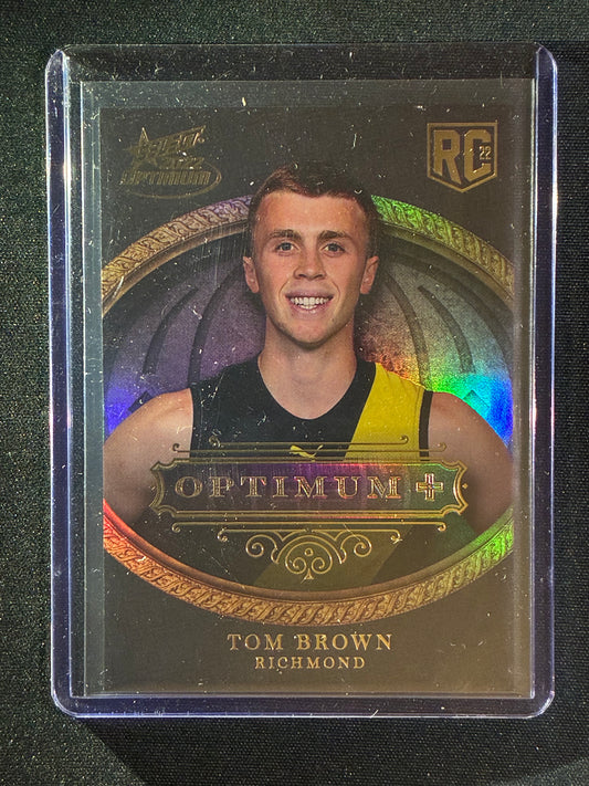2022 Optimum TOM BROWN Rookie Optimum+ Plus Parallel 52/115