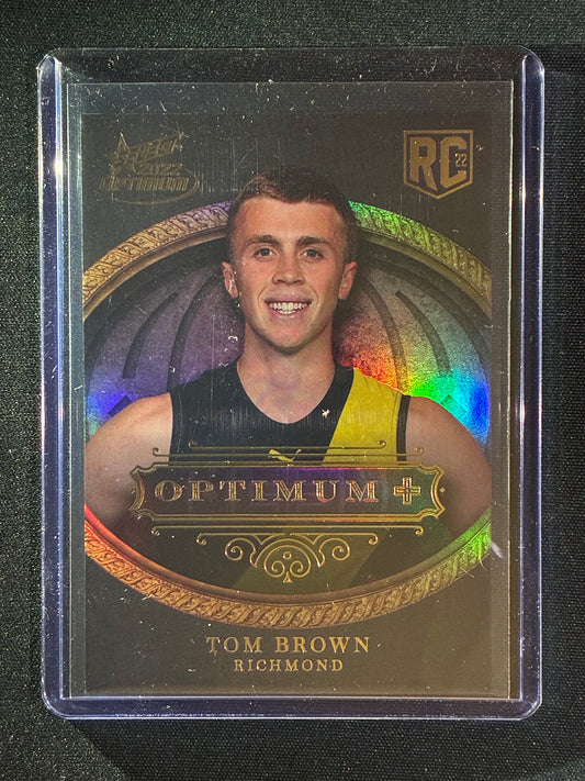 2022 Optimum TOM BROWN Rookie Optimum+ Plus Parallel 64/115