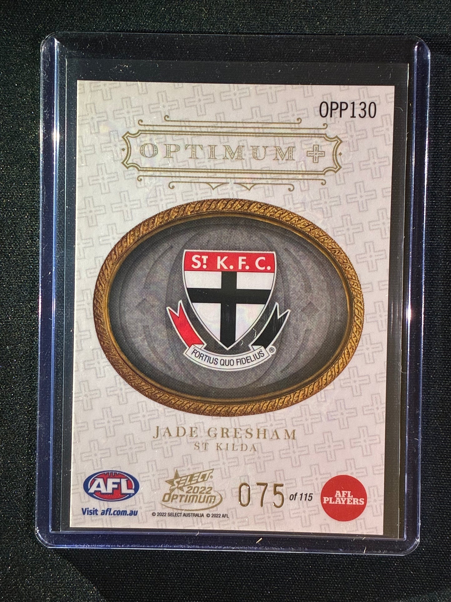 2022 Optimum JADE GRESHAM Optimum+ Plus Parallel 75/115