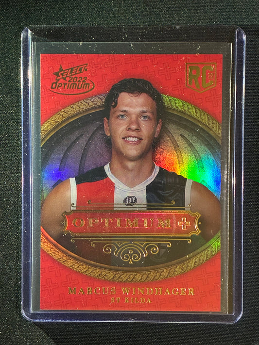 2022 Optimum MARCUS WINDHAGER Rookie Optimum+ Plus Parallel 92/115