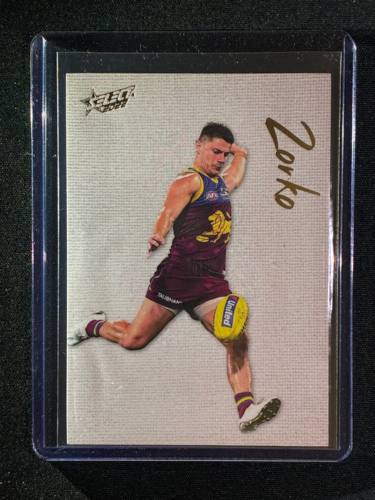 2022 Footy Stars DAYNE ZORKO Blank Canvas 212/250
