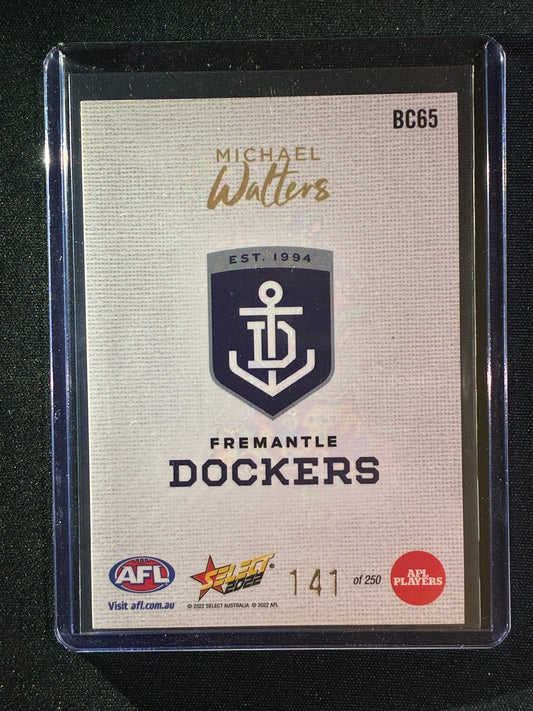 2022 Footy Stars MICHAEL WALTERS Blank Canvas 141/250