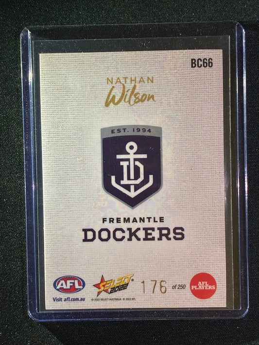 2022 Footy Stars NATHAN WILSON Blank Canvas 176/250