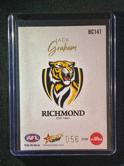 2022 Footy Stars JACK GRAHAM Blank Canvas 56/250
