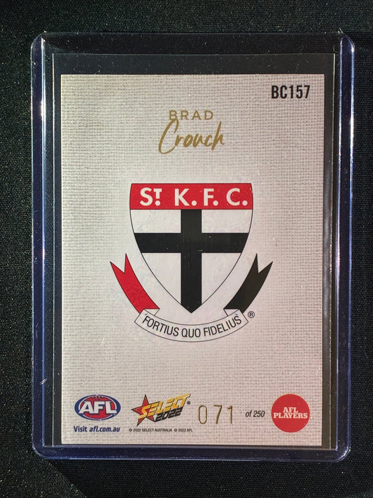 2022 Footy Stars BRAD CROUCH Blank Canvas 71/250
