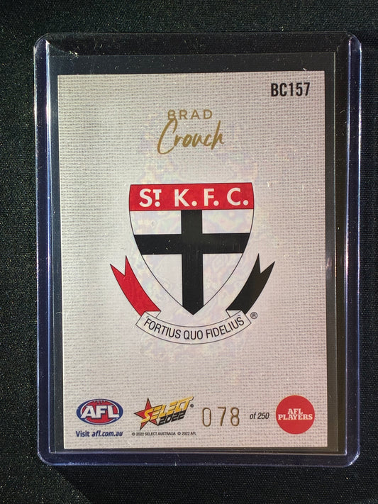 2022 Footy Stars BRAD CROUCH Blank Canvas 78/250