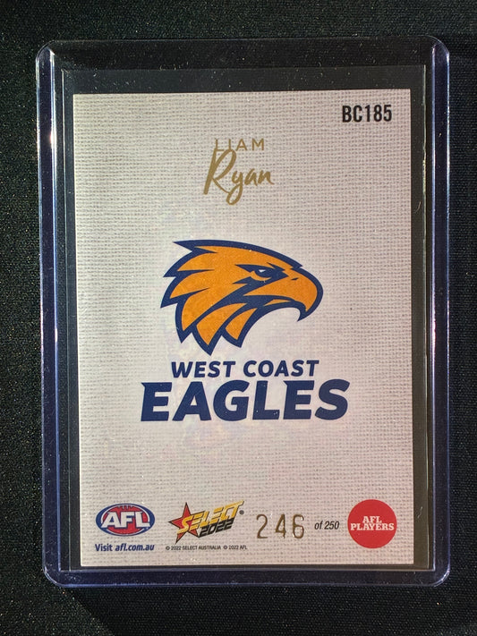 2022 Footy Stars LIAM RYAN Blank Canvas 246/250