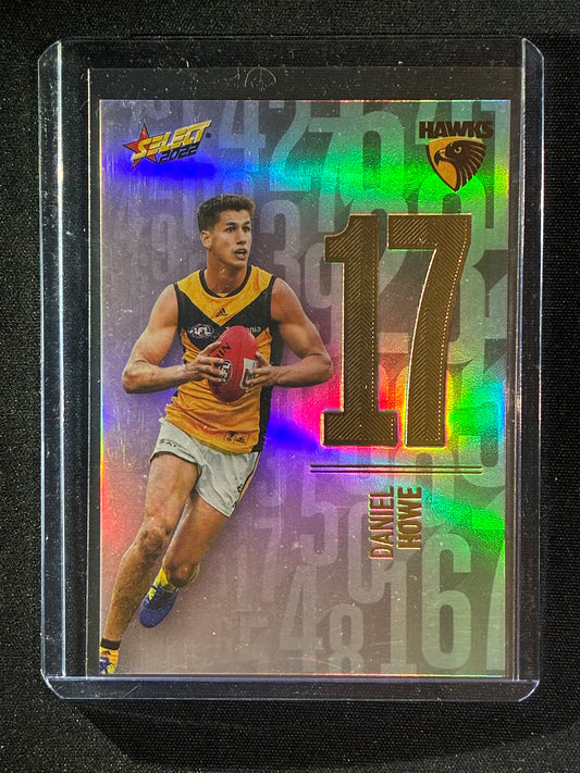 2022 Footy Stars DANIEL HOWE Numbers Daylight 159/190