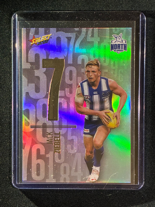 2022 Footy Stars JACK ZIEBEL Numbers Daylight 61/190