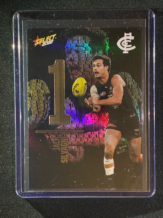 2022 Footy Stars JACK SILVAGNI Numbers Midnight 54/130