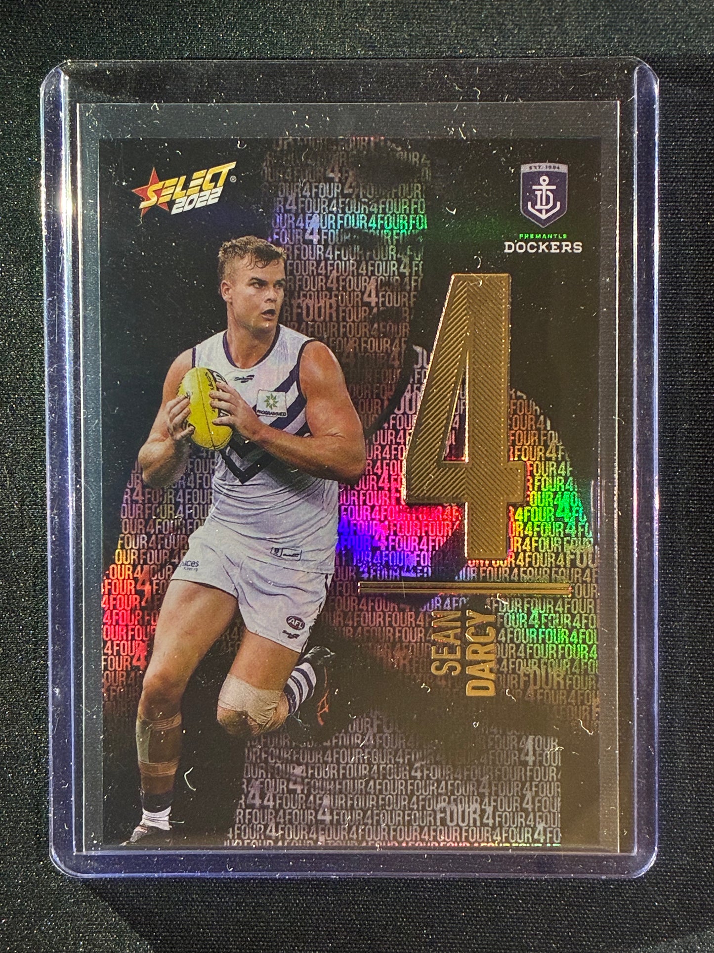 2022 Footy Stars SEAN DARCY Numbers Midnight 98/130