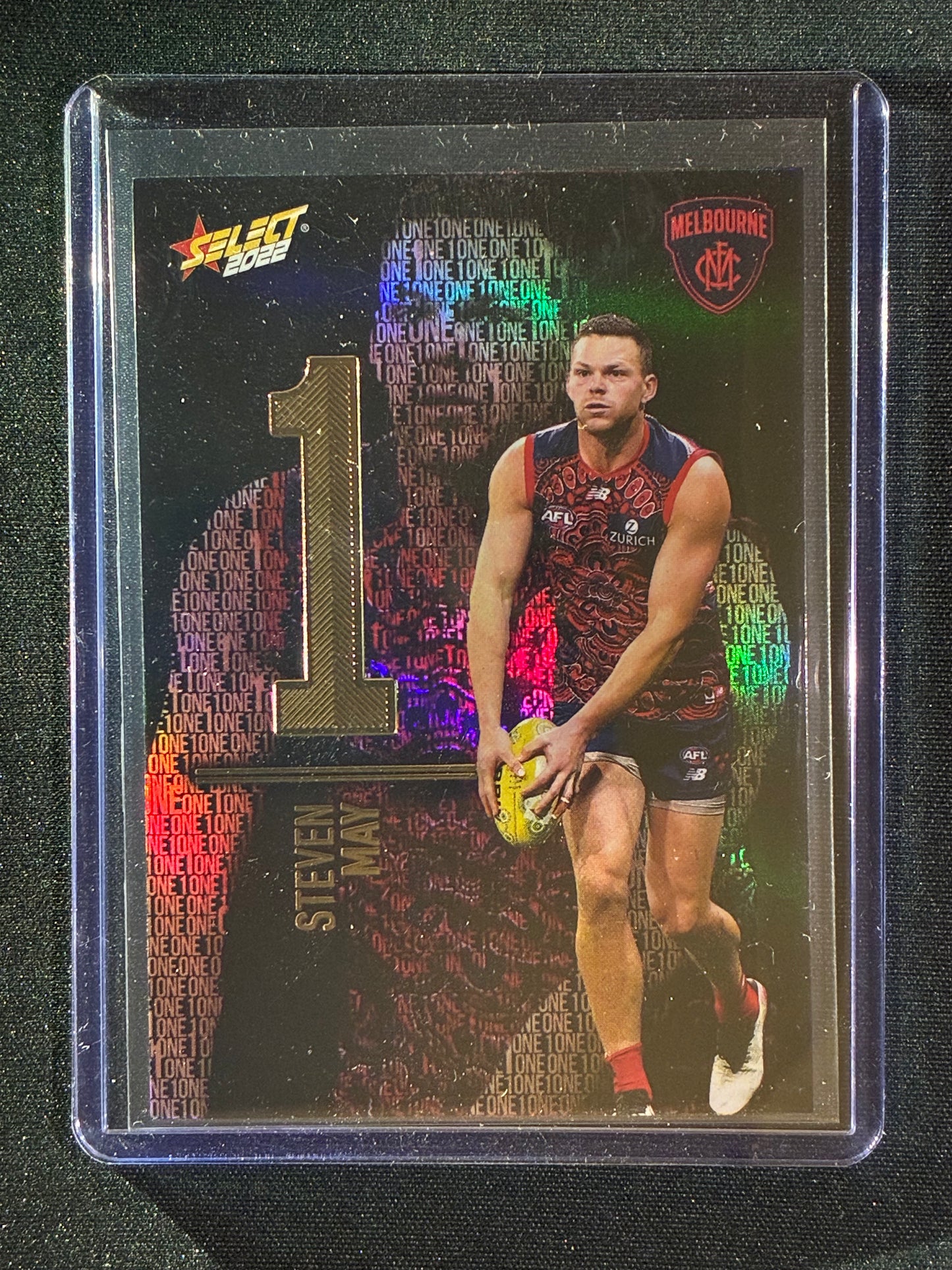 2022 Footy Stars STEVEN MAY Numbers Midnight 88/130