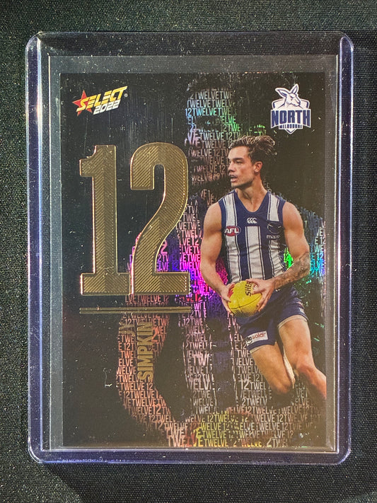 2022 Footy Stars JY SIMPKIN Numbers Midnight 115/130