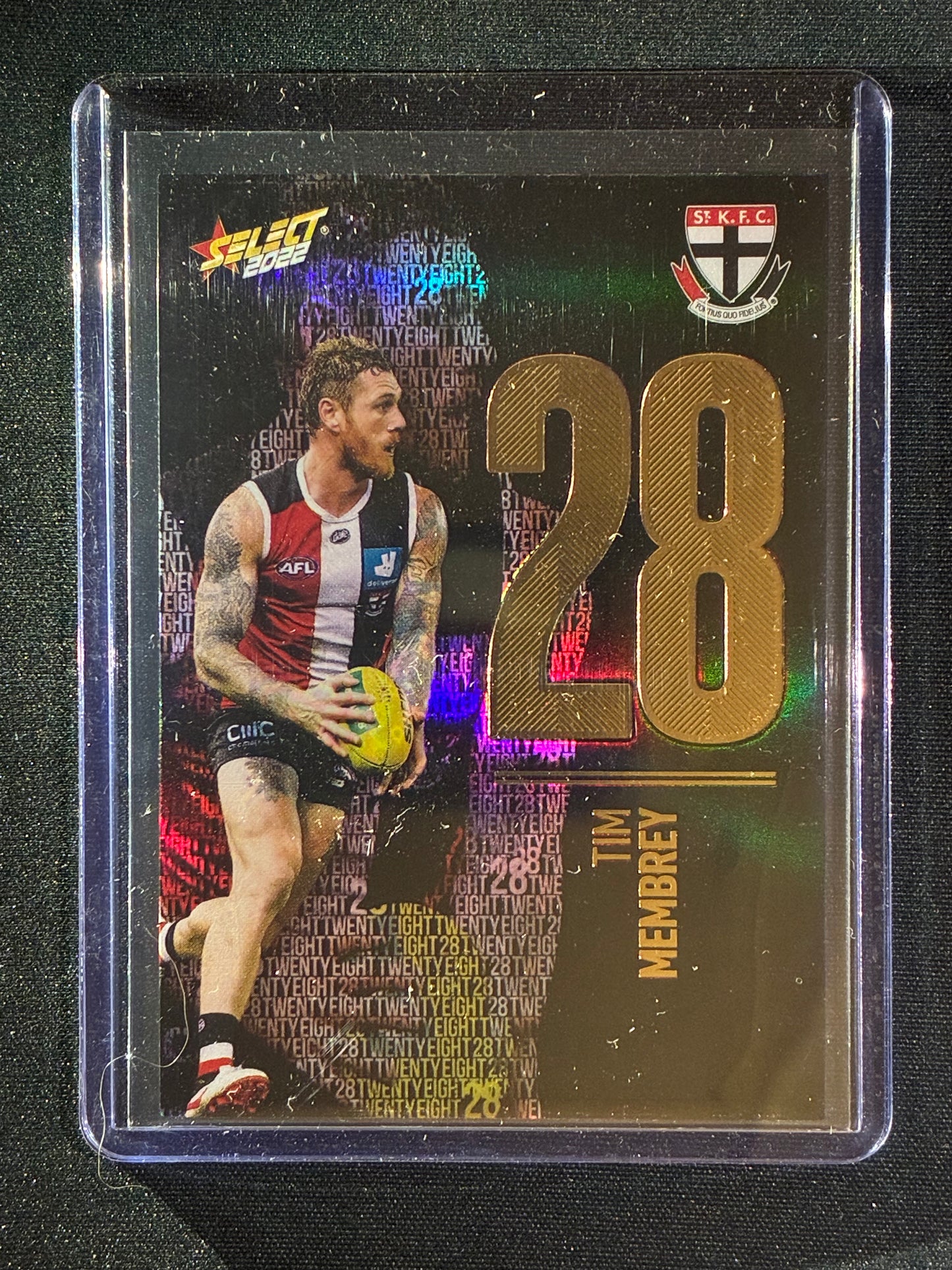 2022 Footy Stars TIM MEMBREY Numbers Midnight 36/130