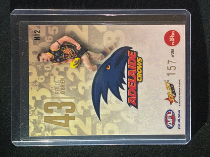 2023 Footy Stars REILLY O'BRIEN Numbers Gold 157/255