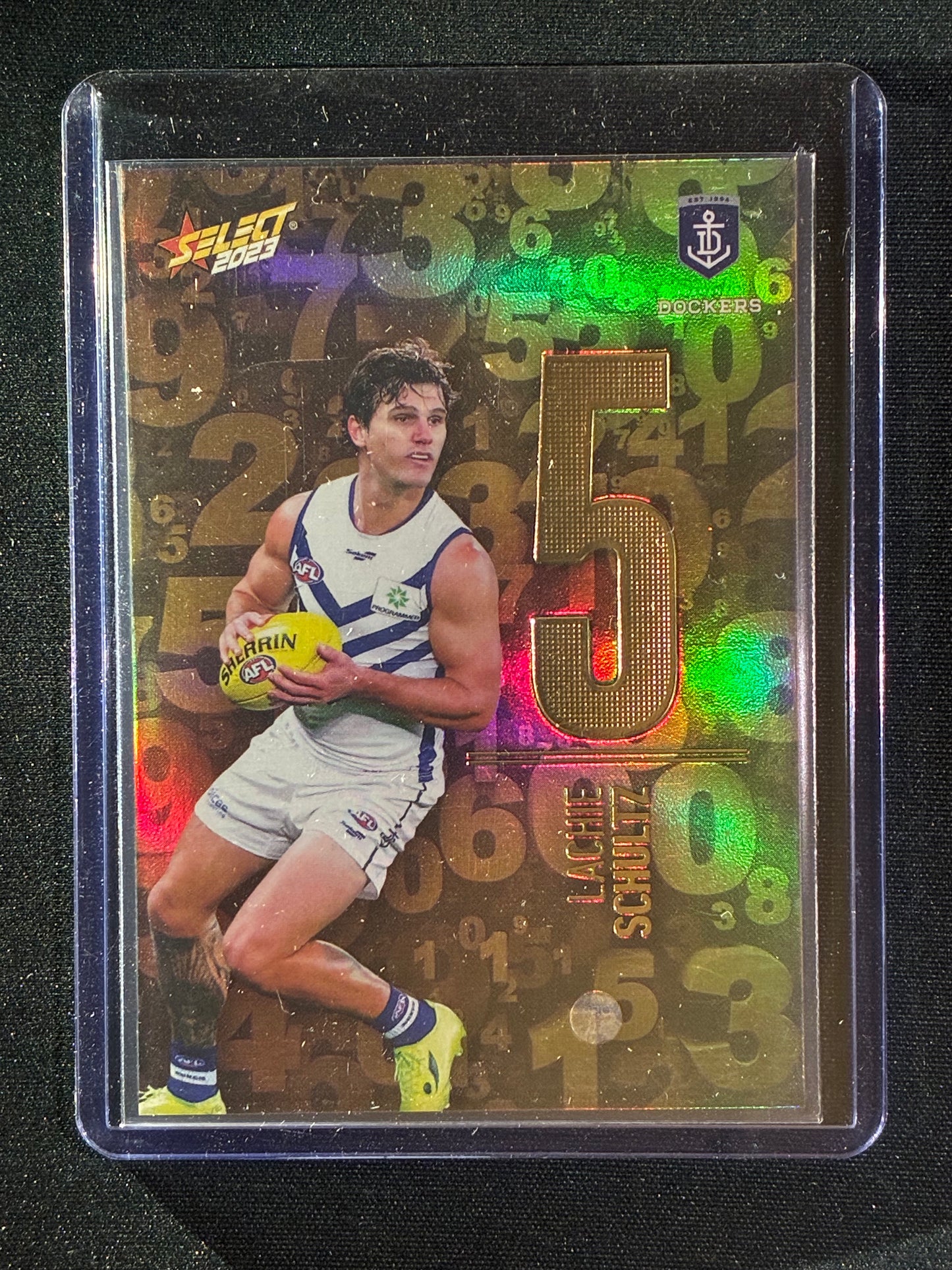 2023 Footy Stars LACHIE SCHULTZ Numbers Gold 208/255
