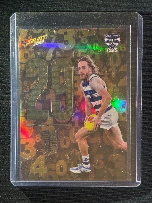 2023 Footy Stars CAMERON GUTHRIE Numbers Gold 179/255